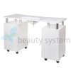 STOLIK DO MANICURE + POCHłANIACZ BD-3425+P BIAŁY