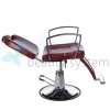 FOTEL BARBERSKI HOMER II BH-31275 CZERWONY