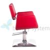 FOTEL FRYZJERSKI VITO BH-6971 CZERWONY