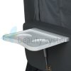 FOTEL DO PEDICURE Z MASAżEM BR-2310 SZARY