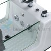 FOTEL DO PEDICURE Z MASAżEM BR-2310 SZARY
