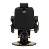 Fotel barberski MT-91021G Czarny