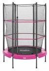 Salta Trampolina dziecięca -140cm  różowa