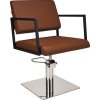 FOTEL LOFT 01 P-5/KWADRAT SREBRNY (48H)