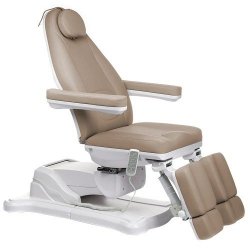 ELEKTRYCZNY FOTEL KOSMETYCZNY MAZARO BR-6672C LATTE