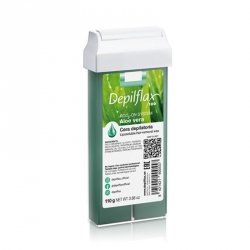 Depilflax 100 wosk do depilacji rolka Aloes 110 g