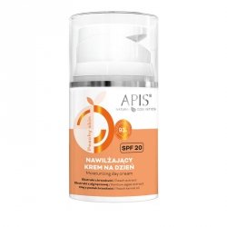 Apis PEACHY SKIN Nawilżający krem na dzień SPF 20 50 ml