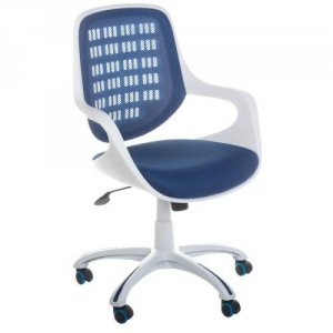 FOTEL BIUROWY CORPOCOMFORT BX-4325 NIEBIESKI
