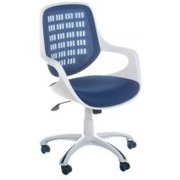 FOTEL BIUROWY CORPOCOMFORT BX-4325 NIEBIESKI 