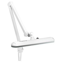 Lampa warsztatowa led Elegante 801-s z imadełkiem standard biała 