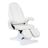 Fotel podologiczny hydrauliczny 112 biały 