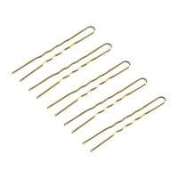 Kokówki fryzjerskie do włosów E-57 120 szt. 5,6 cm złote 