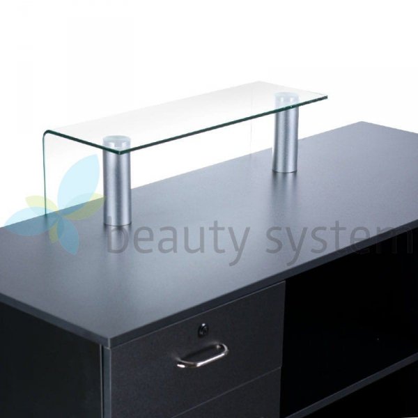 BIURKO DO RECEPCJI BD-3307 CZARNE