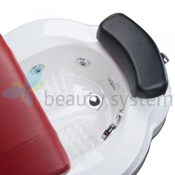 FOTEL DO PEDICURE Z MASAżEM BR-3820D BORDOWY