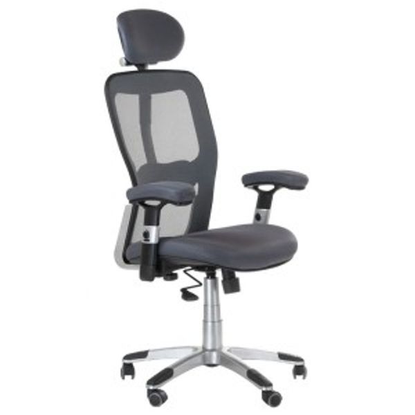 FOTEL ERGONOMICZNY CORPOCOMFORT BX-4147 SZARY