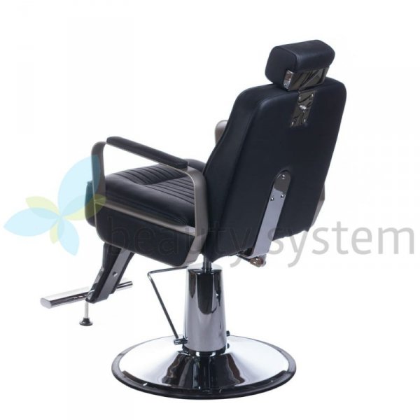FOTEL BARBERSKI HOMER BH-31237 CZARNY