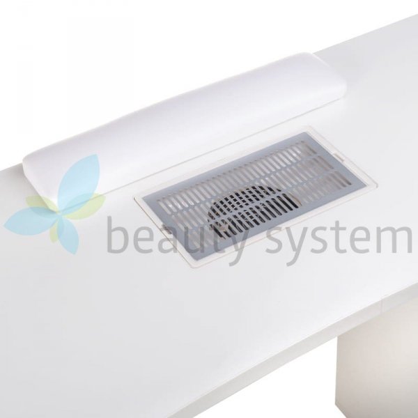 STOLIK DO MANICURE + POCHłANIACZ BD-3425+P BIAŁY