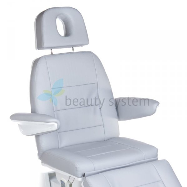 ELEKTRYCZNY FOTEL KOSMETYCZNY BOLOGNA BG-228 SZARY