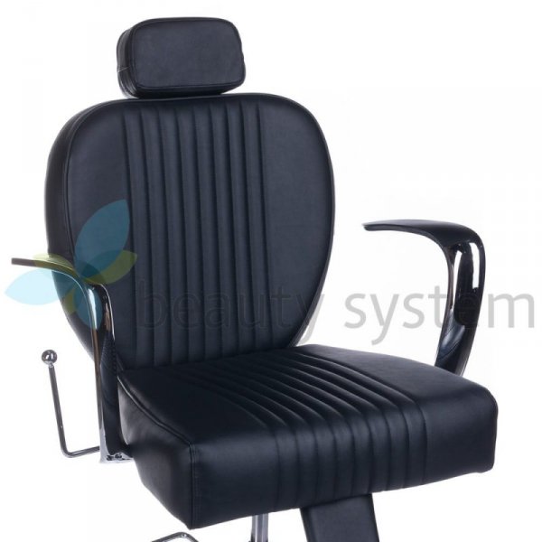 FOTEL BARBERSKI OLAF BH-3273 CZARNY