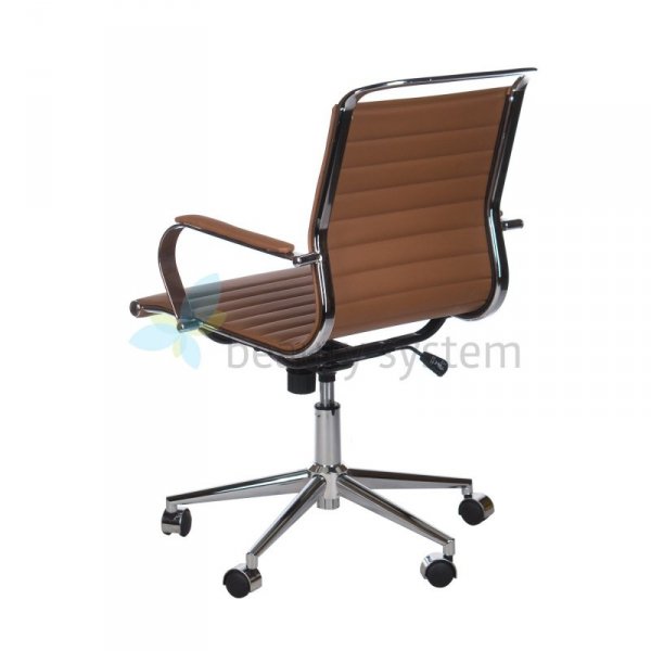 FOTEL BIUROWY CORPOCOMFORT OF-600 BRąZOWY