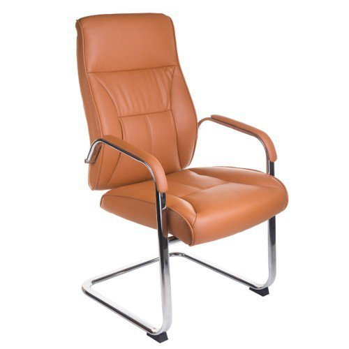 FOTEL KONFERENCYJNY CORPOCOMFORT BX-5085C BRąZOWY