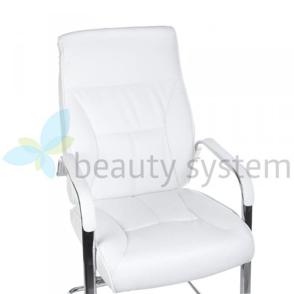 FOTEL KONFERENCYJNY CORPOCOMFORT BX-5085C BIAłY