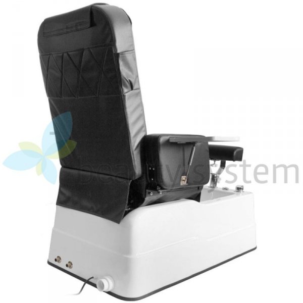 FOTEL DO PEDICURE Z MASAżEM BR-2312 CZARNY