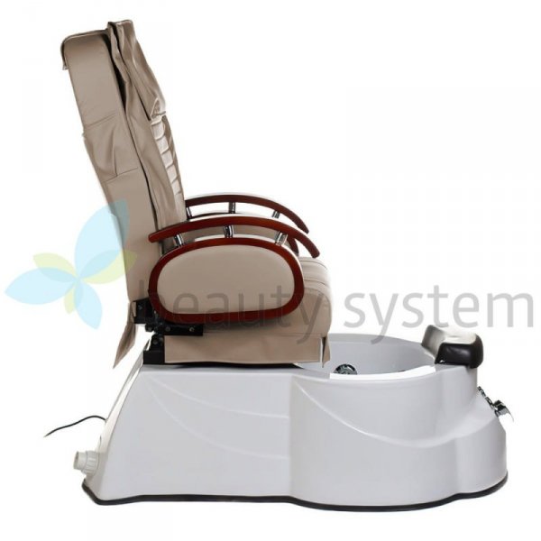 FOTEL DO PEDICURE Z MASAżEM BR-3820D LATTE