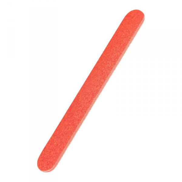 Pilnik prosty teflon 80 czerwony