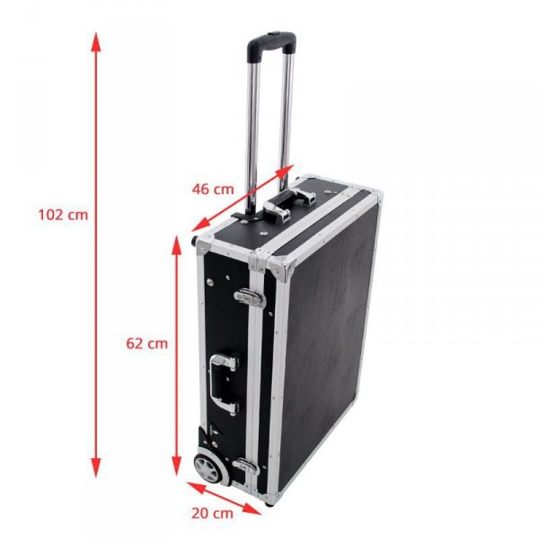 Activeshop KUFER GLAMOUR 9606 CZARNY ( PRZENOŚNE STANOWISKO)