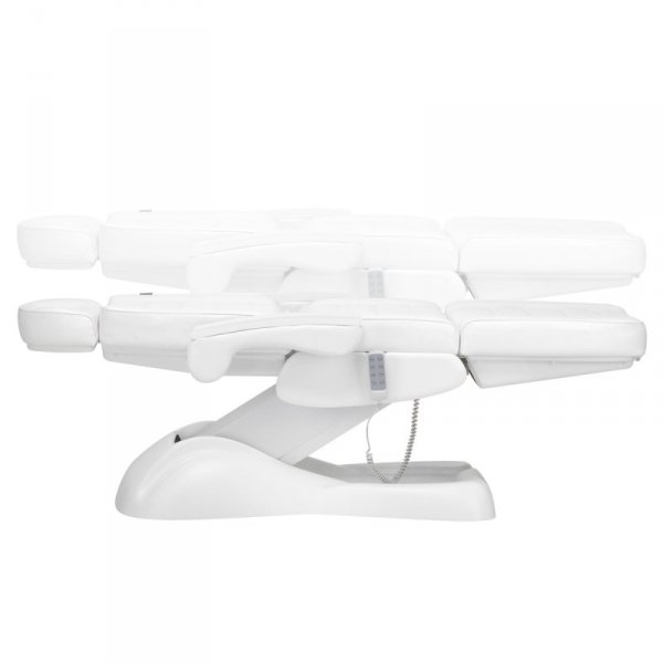 Fotel kosmetyczny elektr. Lux 4M biały z kołyską