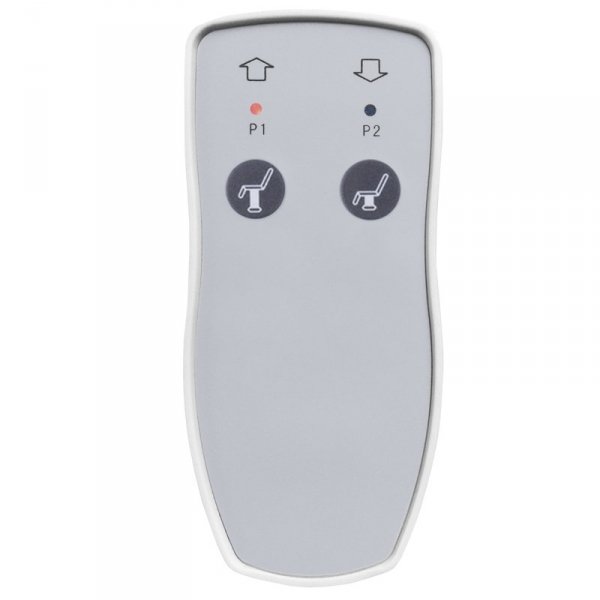 Fotel kosmetyczny elektr. Azzurro 706 pedi 1 siln. szary