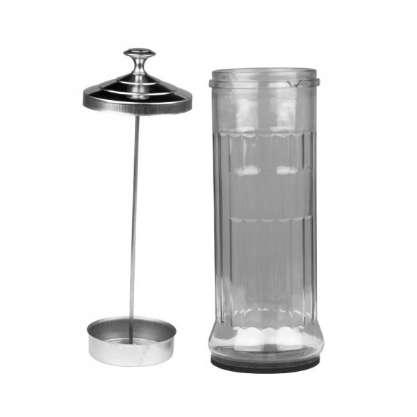 Pojemnik szklany do dezynfekcji narzędzi Q6A 1500 ml