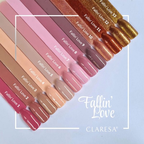 CLARESA Lakier hybrydowy FALLIN&quot;&quot;LOVE 1 -5g