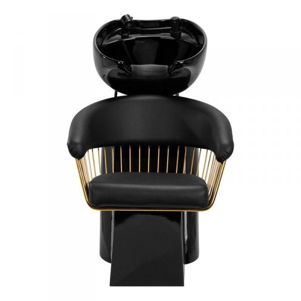 Gabbiano myjnia fryzjerska Lille - złoto czarna