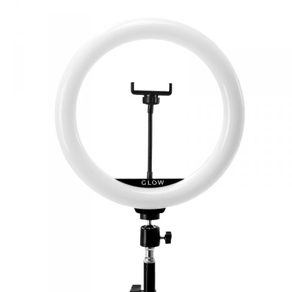 GLOW lampa pierścieniowa ring 10&quot;&quot; bsc ze statywem 10W