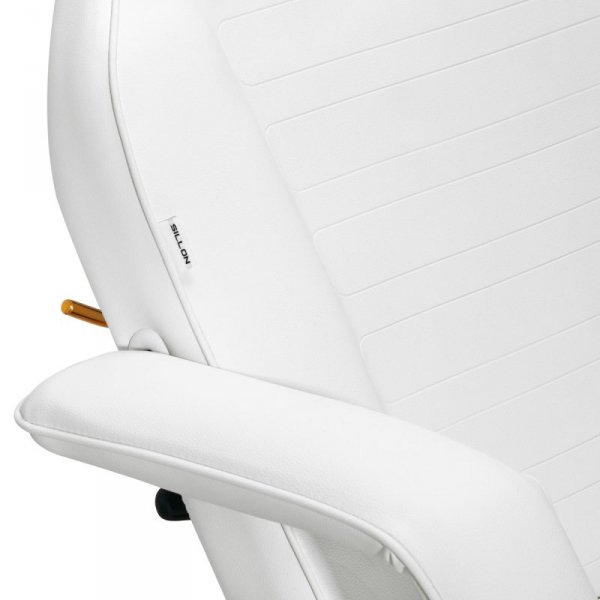 Fotel Kosmetyczny SILLON 202 gold pro biały