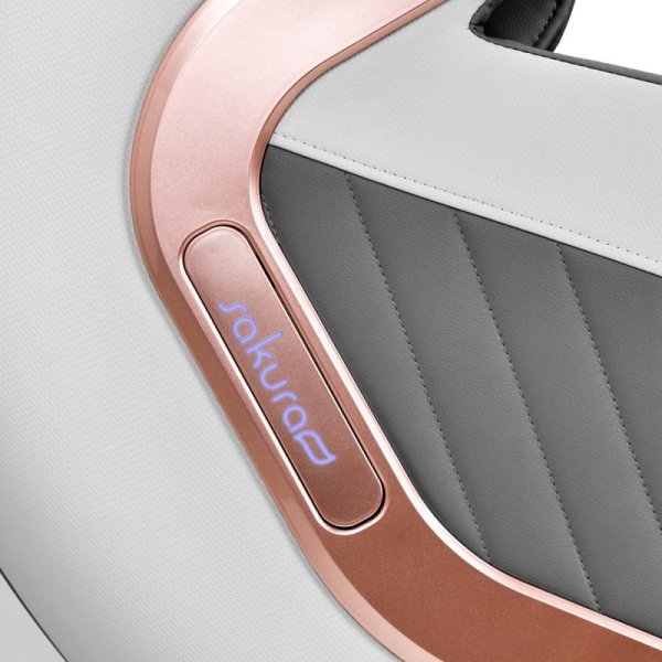 Fotel masujący Sakura Classic 306 Biało Szary