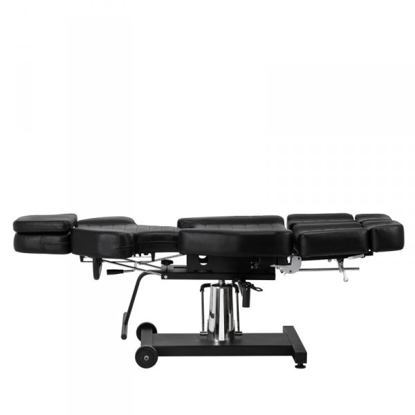 Fotel hydrauliczny do tatuażu Pro Ink 601A czarny