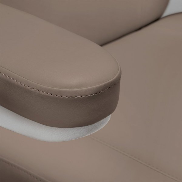 Fotel kosmetyczny elektryczny Sillon Classic 3 silniki brązowy