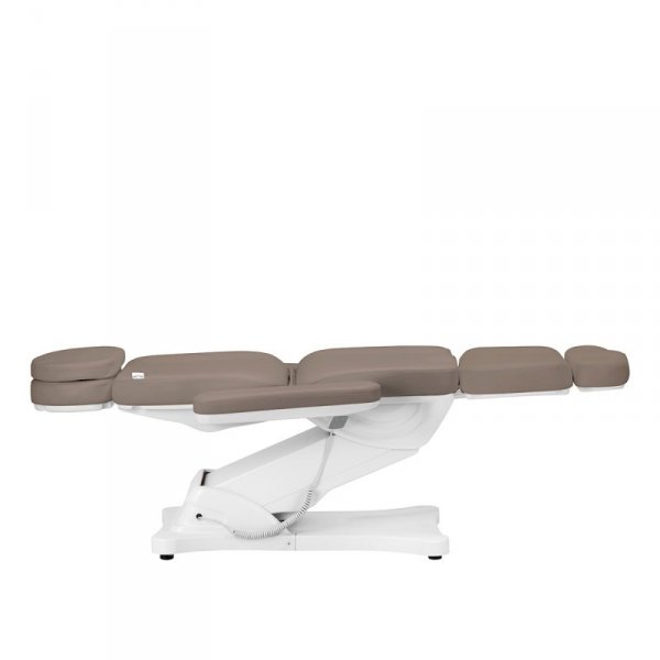 Fotel kosmetyczny elektryczny Sillon Classic 3 silniki brązowy