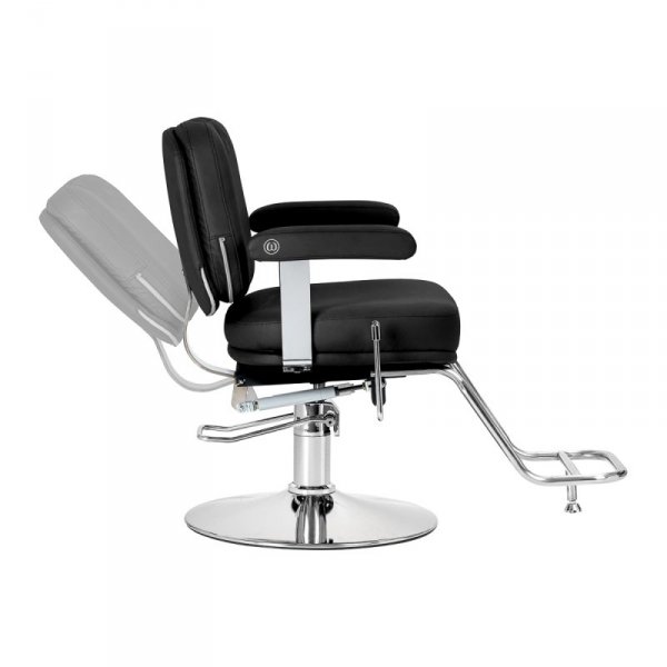 Fotel fryzjerski Omega Astra Plus czarny