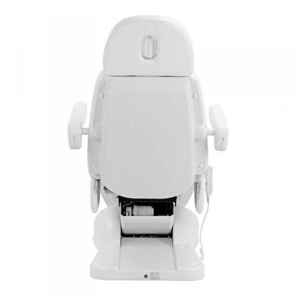 Fotel kosmetyczny elektryczny Azzurro Lux 5 silników biały