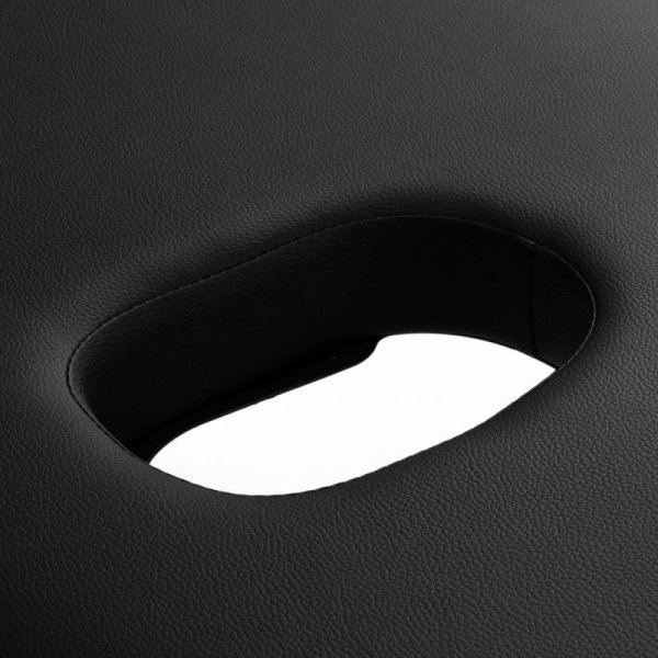 Stół składany do masażu drewniany Balance Lux 2 segmentowy 190x70 czarny