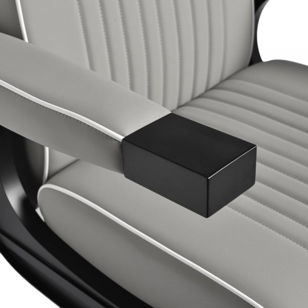 Fotel barberski Gabbiano Levi szary