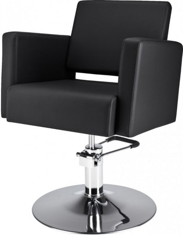 FOTEL FRYZJERSKI PREMIUM R SKAJ CZARNY (SUPER SALON)