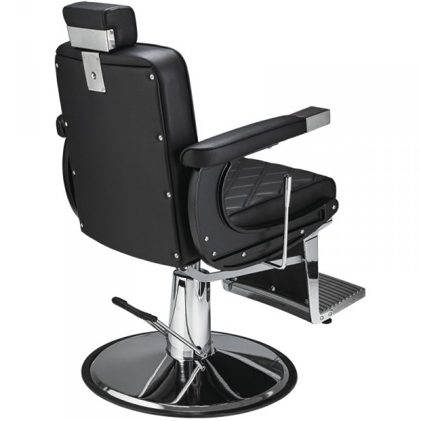FOTEL BARBERSKI DUKE SKAJ CZARNY (BARBER BY AYALA)