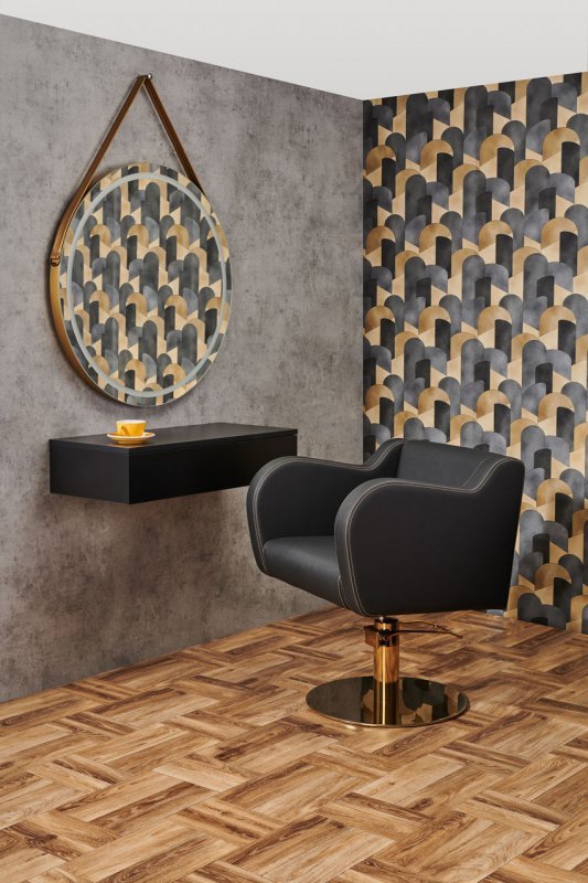 FOTEL HOLLY 01 P-7/NIĆ ZŁOTA/KÓŁKA SREBRNE (48H)