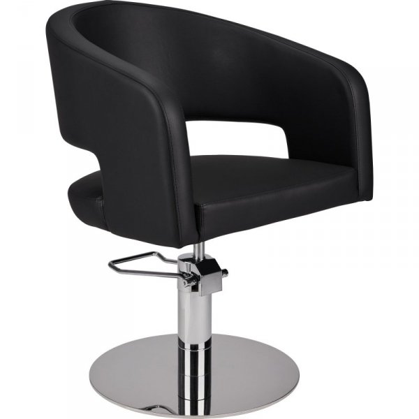 FOTEL ZOE 01 P-7/DYSK SREBRNY (48H)