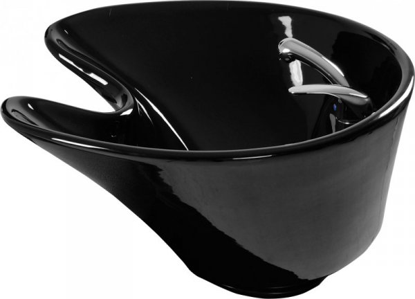 MYJNIA VANITY Z PRZESZYCIAMI MISA CZARNA S/OBUDOWA CZARNA/P-7 (48H)